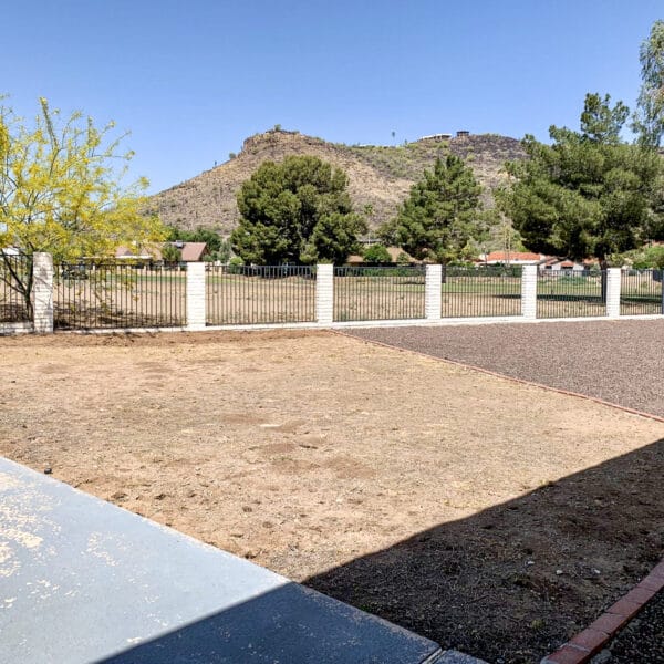 Moon Valley Landscape Design — before