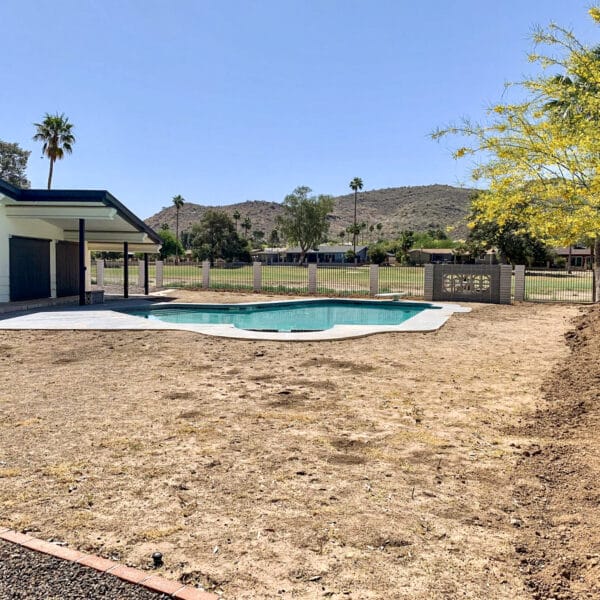Moon Valley Landscape Design — before